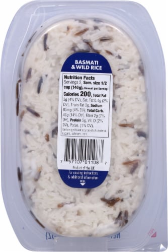 Veetee® Dine-In Basmati & Wild Rice Perspective: back