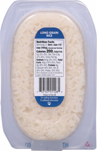 Veetee® Long Grain Rice Perspective: back