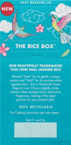 Veetee Thai Hom Mali Jasmine Rice Perspective: back