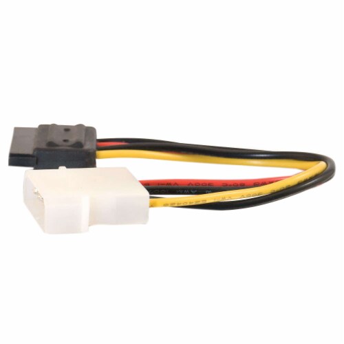 C2G 6in Serial ATA Power Adapter Cable - Multi-Color Perspective: back