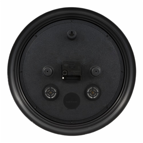 La Crosse Technology Silas Indoor/Outdoor Wall Clock Perspective: back