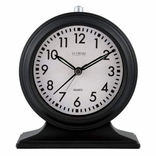 La Crosse Tabletop Alarm Clock - Black Perspective: back