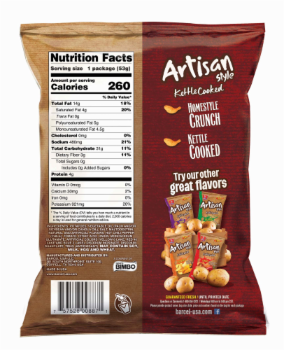 Artisan chips discount