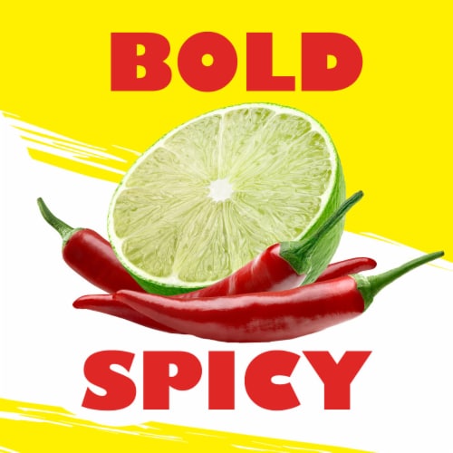 Barcel Chicharrones Chili Pepper & Lime Puffed Wheat Snack Perspective: back