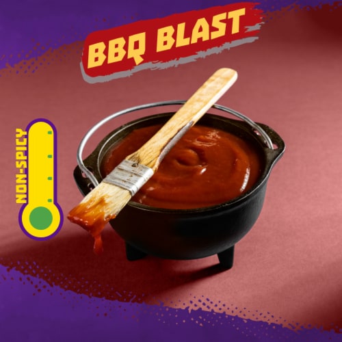 Takis BBQ Blast Chippz Barbecue Thin-Cut Potato Chips Perspective: back