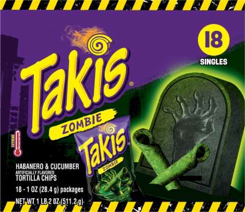 Takis® Zombie Habanero & Cucumber Multipack Perspective: back
