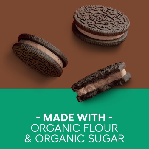 Newman's Own Chocolate Creme Newman-O's Cookies Perspective: back