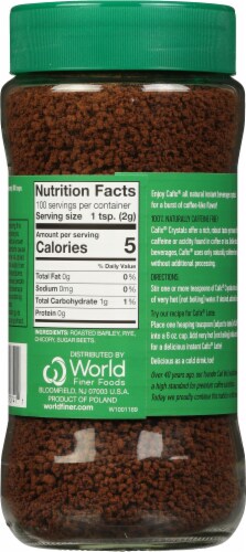 Cafix Caffine Free Instant Coffee Perspective: back