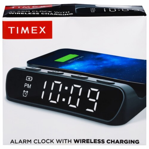 Timex Wireless Charging Alarm Clock Perspective: back