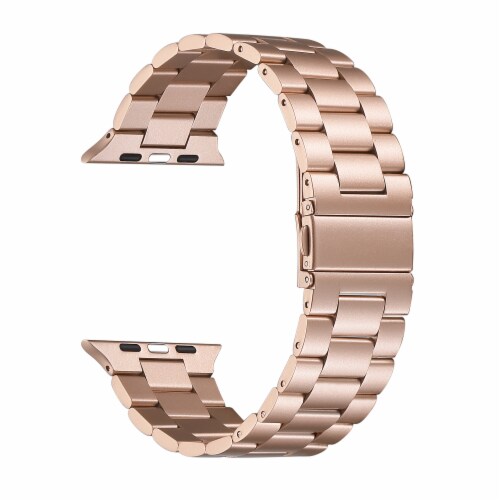 Sloan Rose Gold Stainless Steel Band for Apple Watch Series 1,2,3,4,5,6 & SE - Size 38mm/40mm Perspective: back
