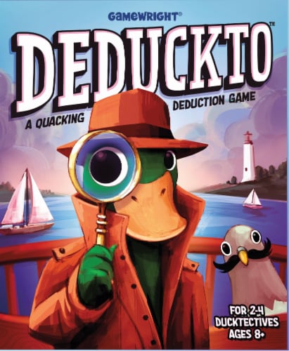 Ceaco GameWright® Deduckto Board Game Perspective: back