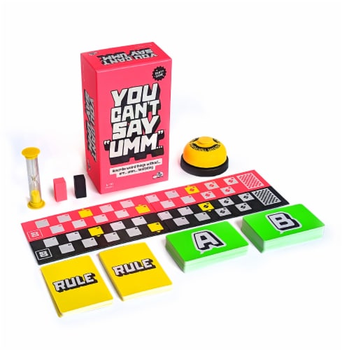 You Can't Say Um Party Game Perspective: back