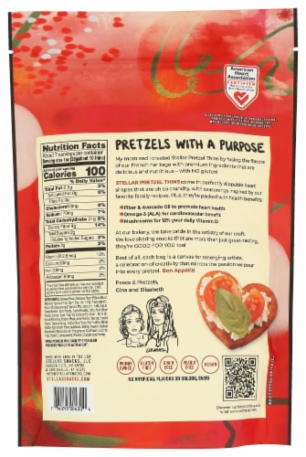 Stellar Bruschetta Pretzel Thins Perspective: back
