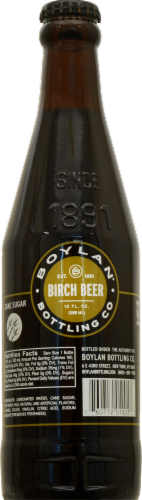 Boylan Original Birch Soda Beer Perspective: back