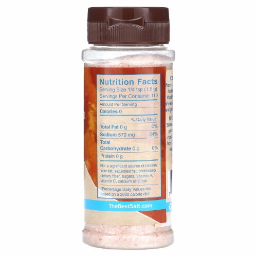 Aloha Bay Fine Crystals Himalayan Table & Cooking Salt Perspective: back