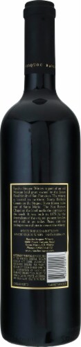 Flood Family Vineyards Rancho Sisquoc Cabernet Sauvignon Red Wine Perspective: back