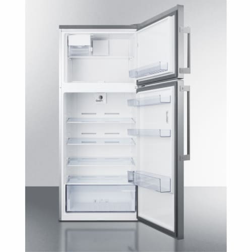 28 Wide Top Mount Refrigerator-Freezer With Icemaker Perspective: back