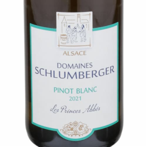 Domaines Schlumberger Les Princes Abbes Pinot Blanc French White Wine Perspective: back