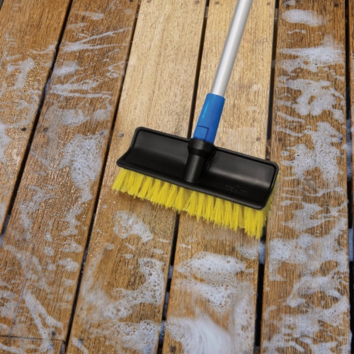 Unger Professional LockOn Stiff Multi-Angle Scrub Brush 976820 Perspective: back