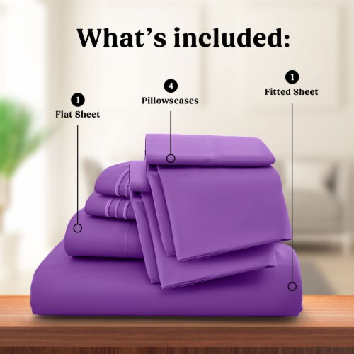 Purple california on sale king dimensions