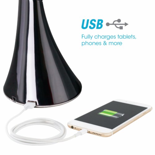 The OttLite Swerve LED Desk Lamp Perspective: back