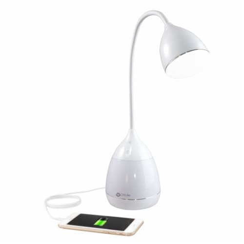 OttLite® Mood LED Desk Lamp with Color Changing Base Perspective: back