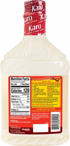 Karo® Light Corn Syrup Perspective: back