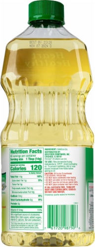 Mazola® Pure Canola Oil Perspective: back