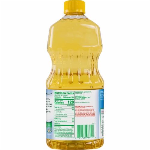 Mazola® Vegetable Plus!™ Oil Blend Perspective: back