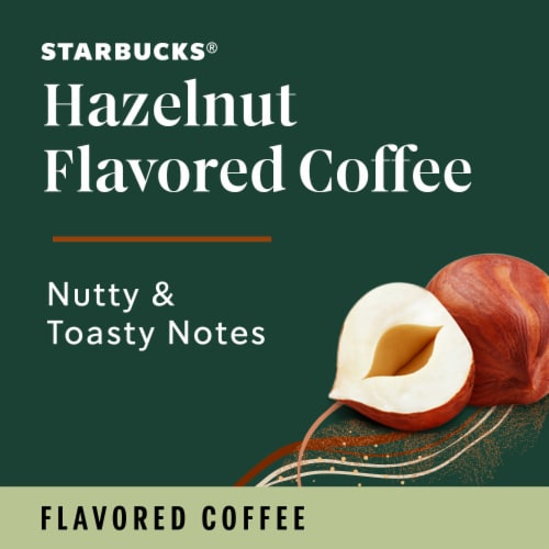 Starbucks® Hazelnut Coffee K-Cup® Pods Perspective: back