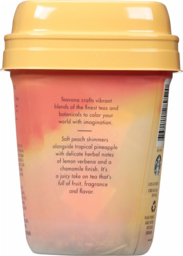 Teavana™ Peach Tranquility Herbal Tea Sachets Perspective: back