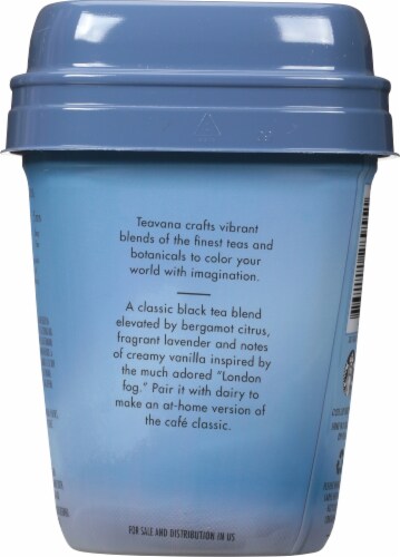 Teavana™ Earl Grey Creme Flavored Black Tea Blend Sachets Perspective: back