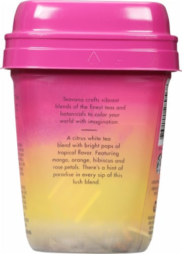 Teavana™ Youthberry Flavored White Tea Blend Sachets Perspective: back