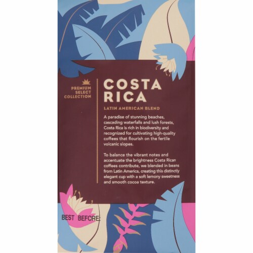 Starbucks® Costa Rica Medium Roast Whole Bean Coffee Perspective: back