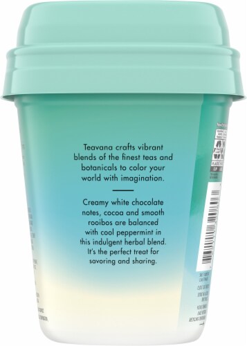 Teavana® White Chocolate Peppermint Herbal Tea Sachets Perspective: back
