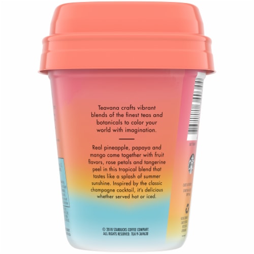 Teavana™ Beach Bellini Caffeine Free Herbal Tea Bags Perspective: back
