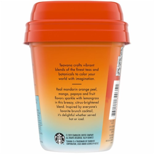 Teavana® Mandarin Mimosa Caffeine Free Herbal Tea Sachets Perspective: back