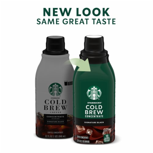 Starbucks Cold Brew Signature Black Coffee Concentrate Perspective: back