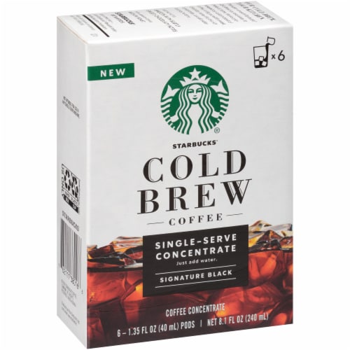 Starbucks® Signature Black Cold Brew Coffee Concentrate Perspective: back