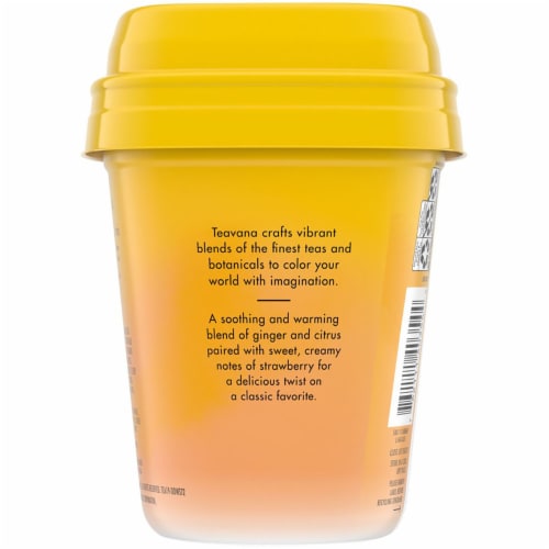 Teavana® Lemon Ginger Bliss Caffeine Free Herbal Tea Blend Sachets Perspective: back