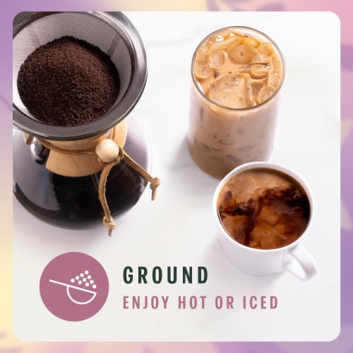 Starbucks Vanilla Lavender Ground Coffee Perspective: back