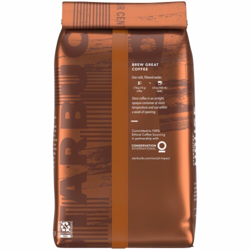 Starbucks® House Blend Medium Roast Ground Coffee Perspective: back