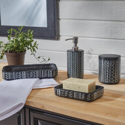 Split P Amaya Soap Dish Perspective: back