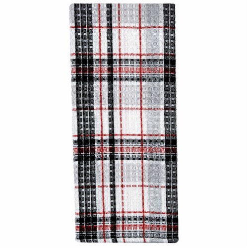 Park Designs Farmhouse Festive Waffle Dishtowel Perspective: back