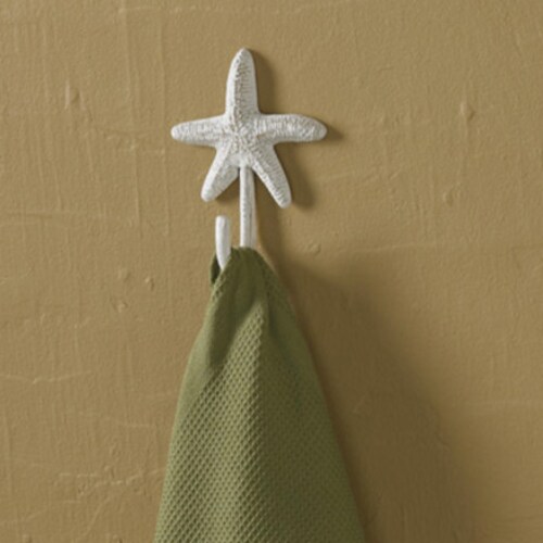Park Designs Starfish Single Hook Set of 2 Perspective: back