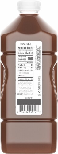 Organic Cold-Pressed Apple Juice Perspective: back