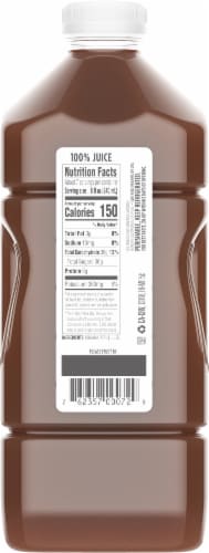Organic Cold-Pressed Apple Juice Perspective: back