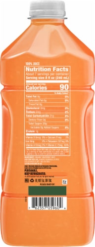 Evolution Fresh® Cold-Pressed Organic Grapefruit Juice Perspective: back