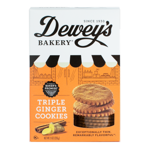 Dewey's Bakery® Triple Ginger Cookies Perspective: back