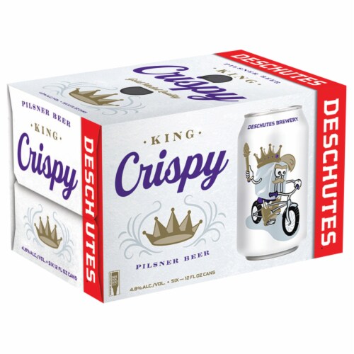 Deschutes Brewery® King Crispy Pilsner Craft Beer Perspective: back